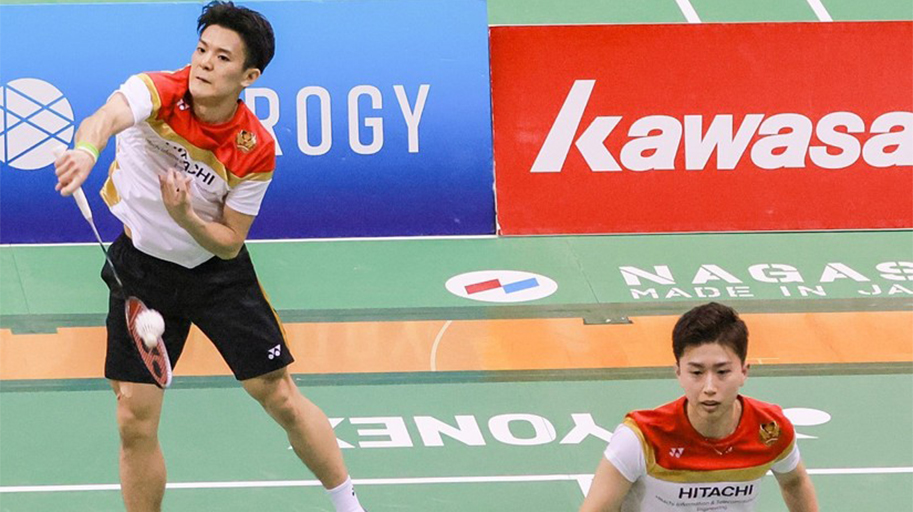 霜上・野村ペアの写真