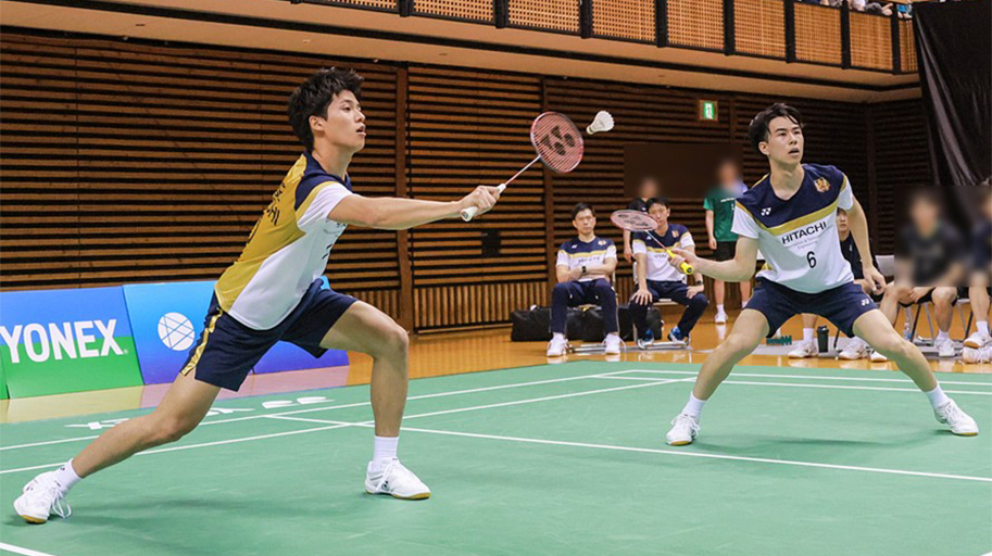 川邊・松川ペアの写真