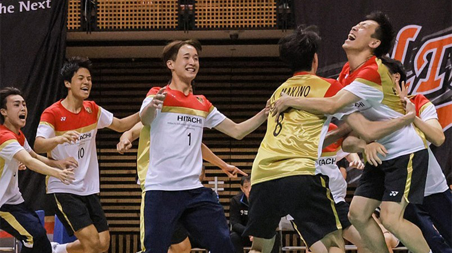 優勝の瞬間の写真