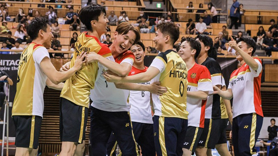 優勝の瞬間の写真